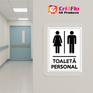 Indicator Toaleta personal, Sticker autocolant - Img 5