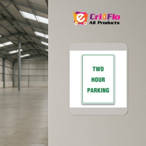 Indicator TWO HOUR PARKING SIGN, Sticker autocolant - Img 4