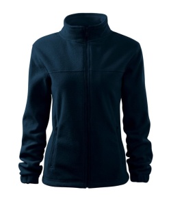Jacheta polar dama de culoare albastru marin