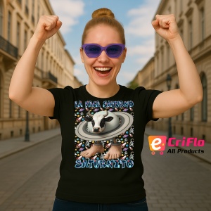 La Vaca Saturno Saturnita 3 ** Tricou Tralalero Tralala Copii | Dama | Barbat - Img 12