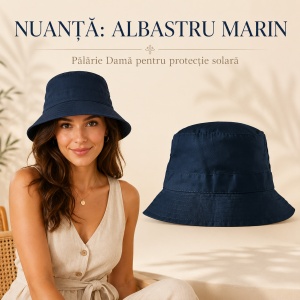 Pălărie Damă Malfini Classic pentru Protecție Solară, 100% Bumbac, 8 Culori, Mărime Unică - Img 16