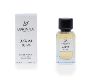 Parfum Lorinna Aqua Blue, 50 ml, apa de parfum, de barbat inspirat din Bvlgari Aqua