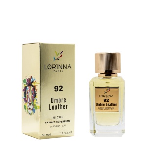 Parfum Lorinna Ombre Leather, no.92, Extract de parfum, unisex, 50 ml, inspirat din Tom Ford Ombre Leather - Img 1