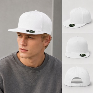 Șapcă bărbați snapback Malfini 301 5P RAP, 100% bumbac, cozoroc drept, reglabilă, 7 culori - Img 11