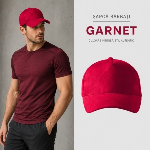 Șapcă Bărbați Sport din Bumbac, Reglabilă cu Cataramă și Cozoroc Curbat – 5P 307 - Img 17