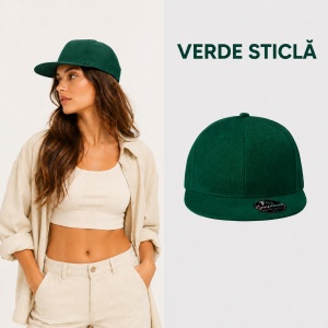 Șapcă Damă tip Snapback cu Cozoroc Drept, Reglabilă din Bumbac – Rap 6P 302 - Img 16
