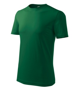 Set 5 tricouri clasice Verde, barbatesti din bumbac 100%, clasice pentru barbati 132 - Img 4