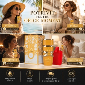 Set parfum Lattafa Yara Tous Concentrated Oil 20ml, parfum Arabesc, Femei, Gentuta cosmetice - Img 5