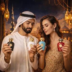 Set Parfumuri Lattafa Opulent Collection, Opulent Oud, Opulent Musk, Opulent Red, Opulent Dubai, 4x 25 ml, Parfumuri Arabesti, Gentuta Cosmetice - Img 12