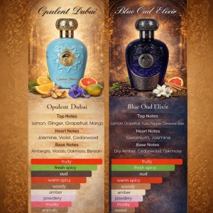 Set Parfumuri Lattafa Opulent Dubai & Opulent Blue Elixir, 2x 100 ml, Parfumuri Arabesti, Gentuta Cosmetice - Img 8