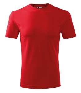 Tricou din bumbac tip clasic regular pentru barbati de culoare rosu