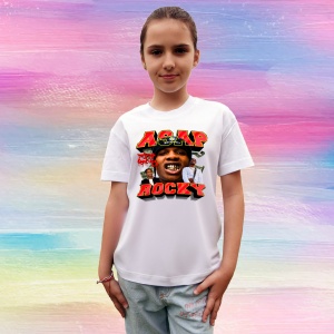 Tricou A$AP Rocky - Gold Teeth Style 2, muzica Hip-Hop / Rap, Dama | Barbat | Copii - Img 10