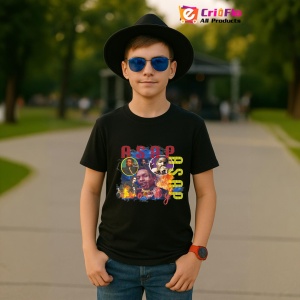 Tricou A$AP Rocky - Graffiti Style, muzica Hip-Hop / Rap, Dama | Barbat | Copii, Culoare Negru - Img 6