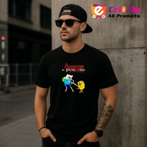 Tricou Adventure Time aventuri fantastice cu Finn si Jake in taramul Ooo, Copii | Dama | Barbat , tricou negru - Img 11