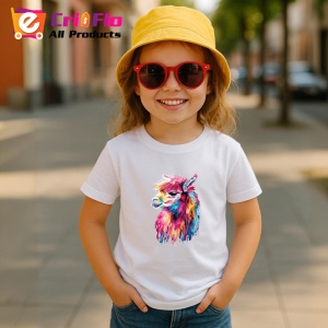 Tricou Alapca in stil pop art fundal alb Copii | Dama | Barbat - Img 11