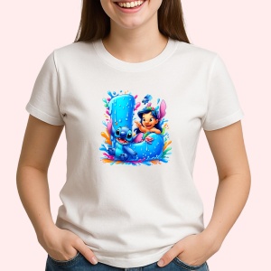 Tricou Alfabet Litera L cu graffiti,design exploziv, arta urbana , Alb, Unisex Dama si Barbat | Copii - Img 2
