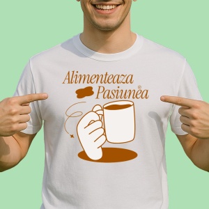 Tricou Alimenteaza pasiunea ta - Copii | Dama | Barbat