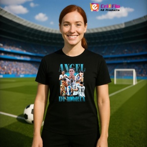Tricou Angel Di Maria Argentina - Copii | Dama | Barbat - Img 10