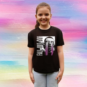 Tricou Artwork - Purple Tears, muzica Pop, Dama | Barbat | Copii, Culoare Negru - Img 4