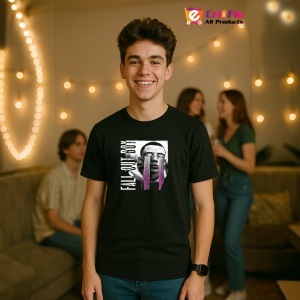 Tricou Artwork - Purple Tears, muzica Pop, Dama | Barbat | Copii, Culoare Negru - Img 8