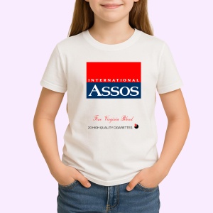 Tricou assos tigari vintage fine virginia blend design clasic, Copii | Dama | Barbat - Img 3