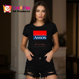 Tricou Assos tigari vintage fine virginia blend design clasic, Copii | Dama | Barbat , tricou negru - Img 7