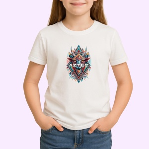 Tricou Aztec Tribal Colorat Simbol, Copii | Dama | Barbat - Img 3