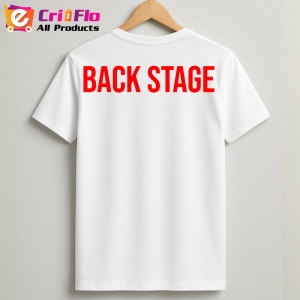 Tricou BACK STAGE, Personalizat | Unisex Dama si Barbat - Img 2
