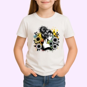 Tricou back tattoo woman ink explosion, femeie cu tatuaj pe spate si explozie de cerneala, Copii | Dama | Barbat - Img 3