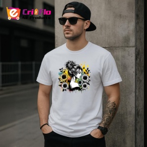 Tricou back tattoo woman ink explosion, femeie cu tatuaj pe spate si explozie de cerneala, Copii | Dama | Barbat - Img 5
