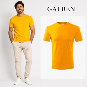 Tricou Bărbat, 100% Bumbac, 145 g/m², Guler Rotund, 26 Culori, Mărimi S–3XL - Img 17