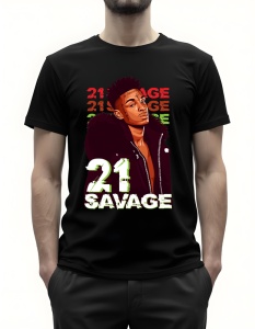Tricou barbat - 21 Savage Street Style