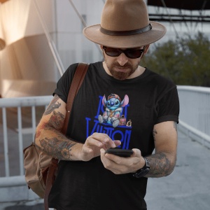 Tricou barbat bumbac 100%, personalizat, haios, Rich Stitch - Cadou