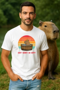 Tricou Barbat CapyBara - Jacuzzi - Img 3