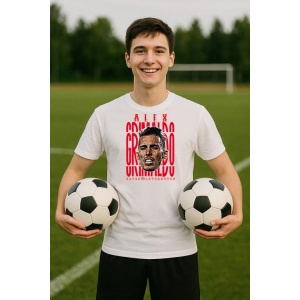 Tricou Barbat cu Fotbalistul Alejandro Grimaldo Garca - Bayer 04 Leverkusen - Img 8
