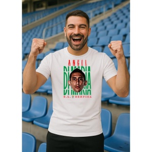 Tricou Barbat cu Fotbalistul Angel Fabian Di Mara Hernandez SL Benfica - Img 7