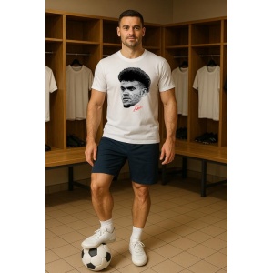 Tricou Barbat cu Fotbalistul Brahim Diaz Real Madrid - Img 3