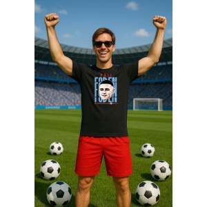 Tricou Barbat cu Fotbalistul Daniel Podence - Olympiacos FC - Img 2
