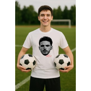Tricou Barbat cu Fotbalistul Declan Rice - Arsenal FC - Img 8