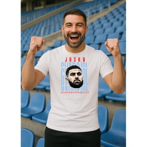 Tricou Barbat cu Fotbalistul Joiko Gvardiol - Manchester City