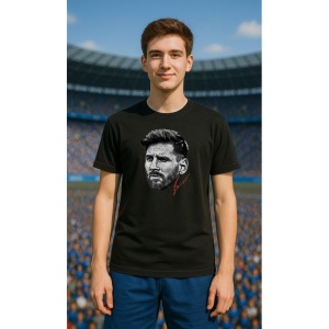 Tricou Barbat cu Fotbalistul Lionel Messi - Inter Miami CF - Img 4