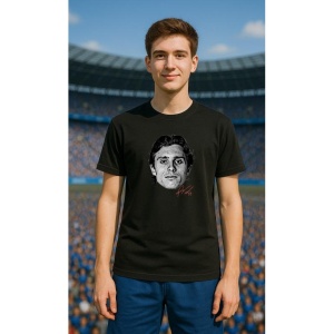 Tricou Barbat cu Fotbalistul Riccardo Calafiori - Bologna FC - Img 7