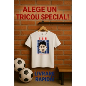 Tricou Barbat cu Fotbalistul Son Heung - min - Tottenham Hotspur v1 - Img 10