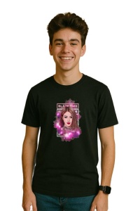 Tricou barbat Kpop cu trupa BLACK PINK LISA 11 music Coreean 155 - Img 2