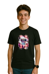 Tricou barbat Kpop cu trupa BLACKPINK 12 music Coreean 160 - Img 3