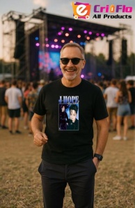Tricou barbat Kpop cu trupa JAEHYUN music Coreean 219 - Img 8