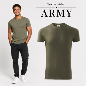 Tricou Bărbat Malfini Viper 143, 100% Bumbac, 180 g/m², Guler Rotund, Croială Slim Fit, 15 Culori Disponibile, Mărimi S 3XL - Img 13