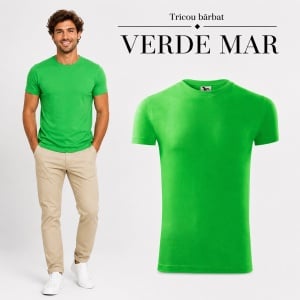 Tricou Bărbat Malfini Viper 143, 100% Bumbac, 180 g/m², Guler Rotund, Croială Slim Fit, 15 Culori Disponibile, Mărimi S 3XL - Img 23
