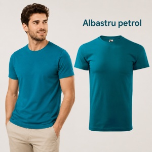 Tricou Bărbat Simplu Malfini Basic, 100% Bumbac, Regular Fit, casual office Guler Rotund, Multiple Culori XS - 5XL - Img 13
