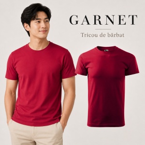 Tricou Bărbat Simplu Malfini Basic, 100% Bumbac, Regular Fit, casual office Guler Rotund, Multiple Culori XS - 5XL - Img 23